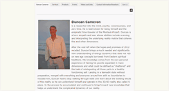 Desktop Screenshot of duncancameronrealitywalker.com